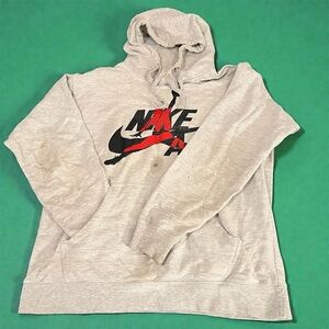 Nike Air Jordan Hoodie Distressed